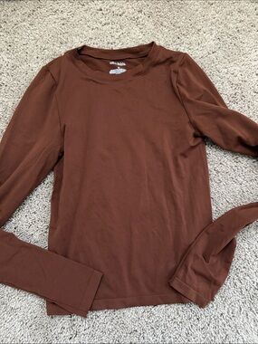 wild fable Brown Long Sleeve Tee